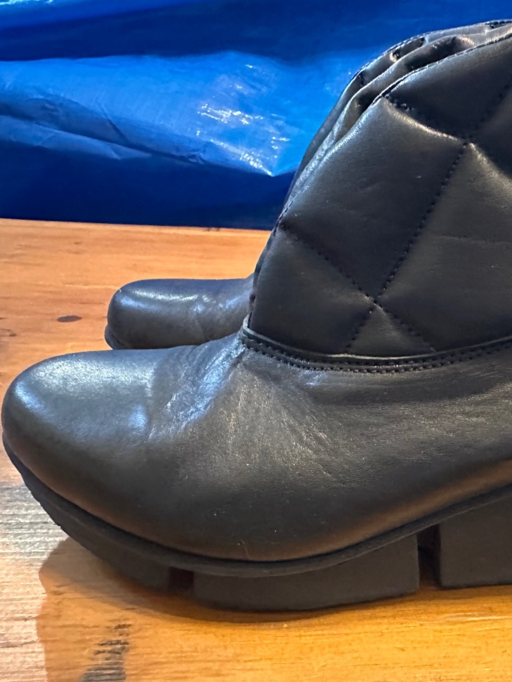 Trippen "Pad" black bootie